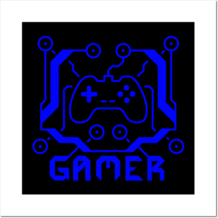Gamer Circuits Posters and Art